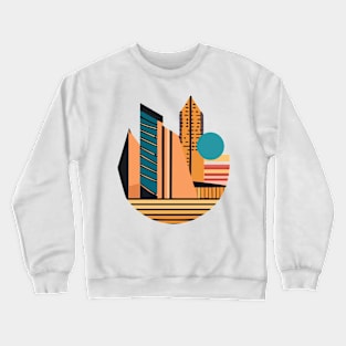 geometric architecture Crewneck Sweatshirt